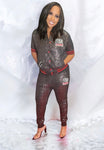 Collegiate Sequins Jogger Set